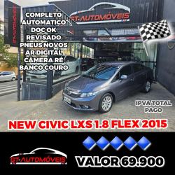 HONDA Civic 1.8 16V 4P FLEX LXS AUTOMTICO